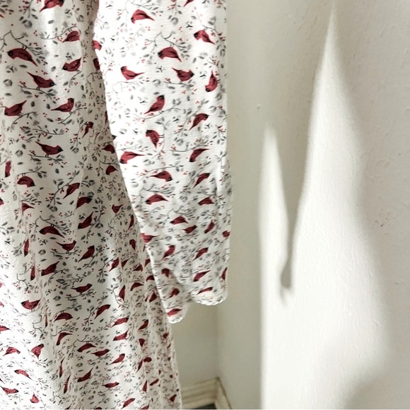 Secret Treasures Women’s Large (12-14) Nightgown All Over Cardinal Print Comfy - Picture 3 of 9